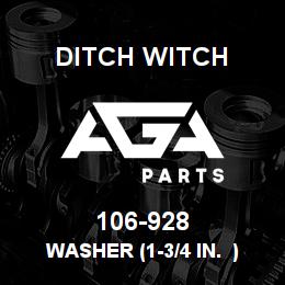 106-928 Ditch Witch WASHER (1-3/4 IN. ) | AGA Parts
