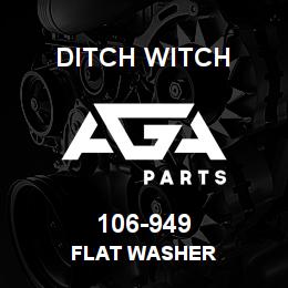 106-949 Ditch Witch FLAT WASHER | AGA Parts