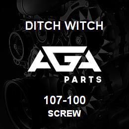 107-100 Ditch Witch SCREW | AGA Parts