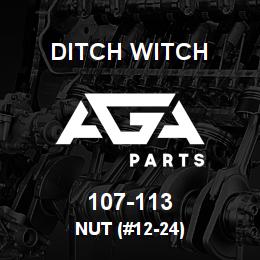 107-113 Ditch Witch NUT (#12-24) | AGA Parts