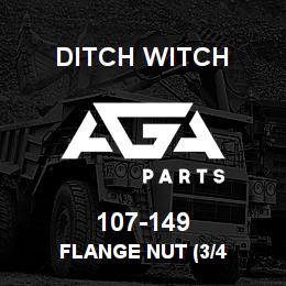 107-149 Ditch Witch FLANGE NUT (3/4 | AGA Parts