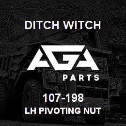 107-198 Ditch Witch LH PIVOTING NUT | AGA Parts