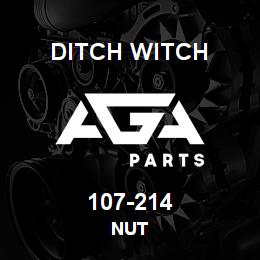 107-214 Ditch Witch NUT | AGA Parts