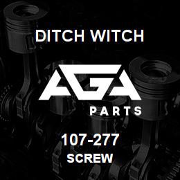 107-277 Ditch Witch SCREW | AGA Parts