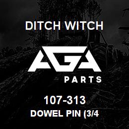 107-313 Ditch Witch DOWEL PIN (3/4 | AGA Parts