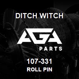 107-331 Ditch Witch ROLL PIN | AGA Parts