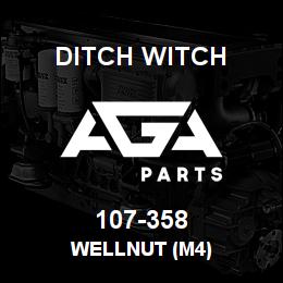 107-358 Ditch Witch WELLNUT (M4) | AGA Parts