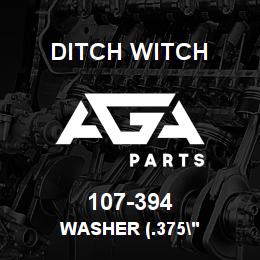 107-394 Ditch Witch WASHER (.375" | AGA Parts