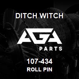 107-434 Ditch Witch ROLL PIN | AGA Parts