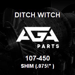 107-450 Ditch Witch SHIM (.075" ) | AGA Parts