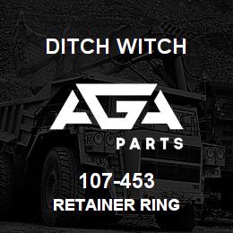 107-453 Ditch Witch RETAINER RING | AGA Parts