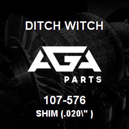 107-576 Ditch Witch SHIM (.020" ) | AGA Parts