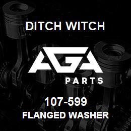 107-599 Ditch Witch FLANGED WASHER | AGA Parts