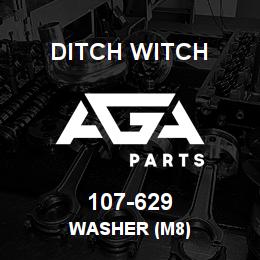 107-629 Ditch Witch WASHER (M8) | AGA Parts