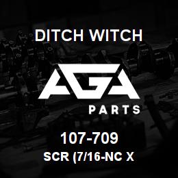 107-709 Ditch Witch SCR (7/16-NC X | AGA Parts