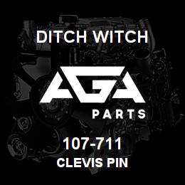 107-711 Ditch Witch CLEVIS PIN | AGA Parts