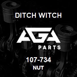 107-734 Ditch Witch NUT | AGA Parts