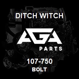 107-750 Ditch Witch BOLT | AGA Parts