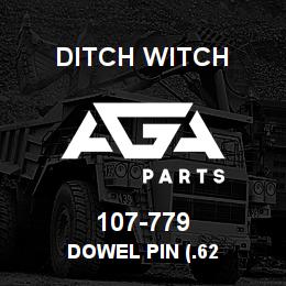 107-779 Ditch Witch DOWEL PIN (.62 | AGA Parts