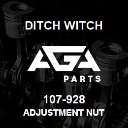 107-928 Ditch Witch ADJUSTMENT NUT | AGA Parts