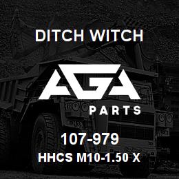 107-979 Ditch Witch HHCS M10-1.50 X | AGA Parts