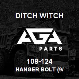 108-124 Ditch Witch HANGER BOLT (9/ | AGA Parts