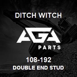 108-192 Ditch Witch DOUBLE END STUD | AGA Parts