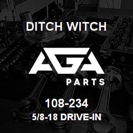 108-234 Ditch Witch 5/8-18 DRIVE-IN | AGA Parts