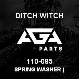110-085 Ditch Witch SPRING WASHER ( | AGA Parts