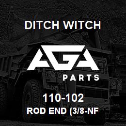 110-102 Ditch Witch ROD END (3/8-NF | AGA Parts
