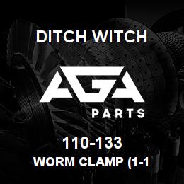 110-133 Ditch Witch WORM CLAMP (1-1 | AGA Parts