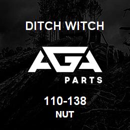 110-138 Ditch Witch NUT | AGA Parts