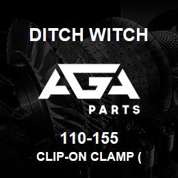 110-155 Ditch Witch CLIP-ON CLAMP ( | AGA Parts