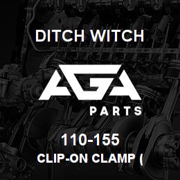110-155 Ditch Witch CLIP-ON CLAMP ( | AGA Parts