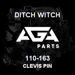 110-163 Ditch Witch CLEVIS PIN | AGA Parts