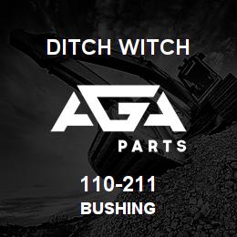 110-211 Ditch Witch BUSHING | AGA Parts