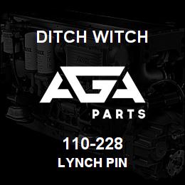 110-228 Ditch Witch LYNCH PIN | AGA Parts