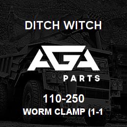 110-250 Ditch Witch WORM CLAMP (1-1 | AGA Parts