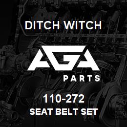 110-272 Ditch Witch SEAT BELT SET | AGA Parts