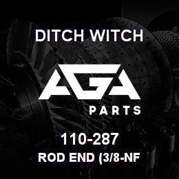 110-287 Ditch Witch ROD END (3/8-NF | AGA Parts