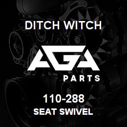110-288 Ditch Witch SEAT SWIVEL | AGA Parts