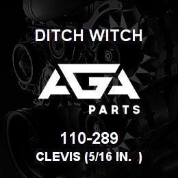 110-289 Ditch Witch CLEVIS (5/16 IN. ) | AGA Parts
