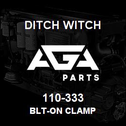110-333 Ditch Witch BLT-ON CLAMP | AGA Parts
