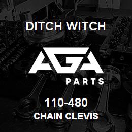 110-480 Ditch Witch CHAIN CLEVIS | AGA Parts
