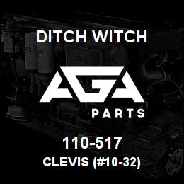 110-517 Ditch Witch CLEVIS (#10-32) | AGA Parts