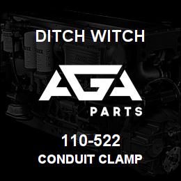 110-522 Ditch Witch CONDUIT CLAMP | AGA Parts