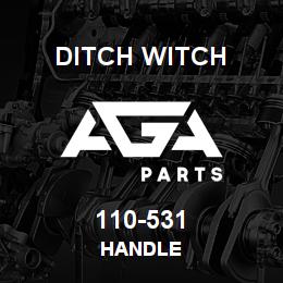 110-531 Ditch Witch HANDLE | AGA Parts
