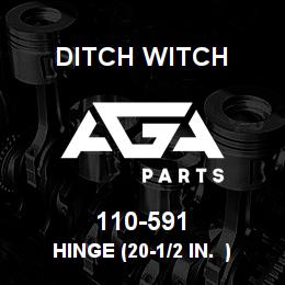 110-591 Ditch Witch HINGE (20-1/2 IN. ) | AGA Parts