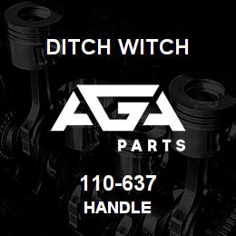 110-637 Ditch Witch HANDLE | AGA Parts