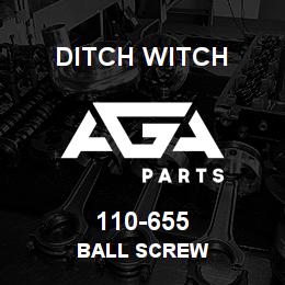 110-655 Ditch Witch BALL SCREW | AGA Parts